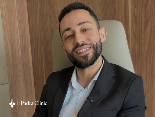 تجربة مريض زراعة الشعر في عيادة بادرا السعودية