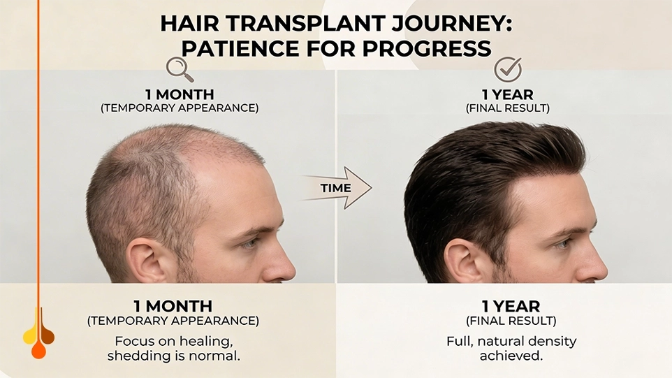 Shedding After Hair Transplant One Month