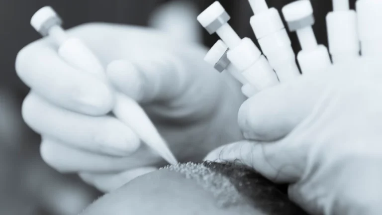 مقارنة بين زراعة الشعر بتقنية السفیر و تقنية DHI