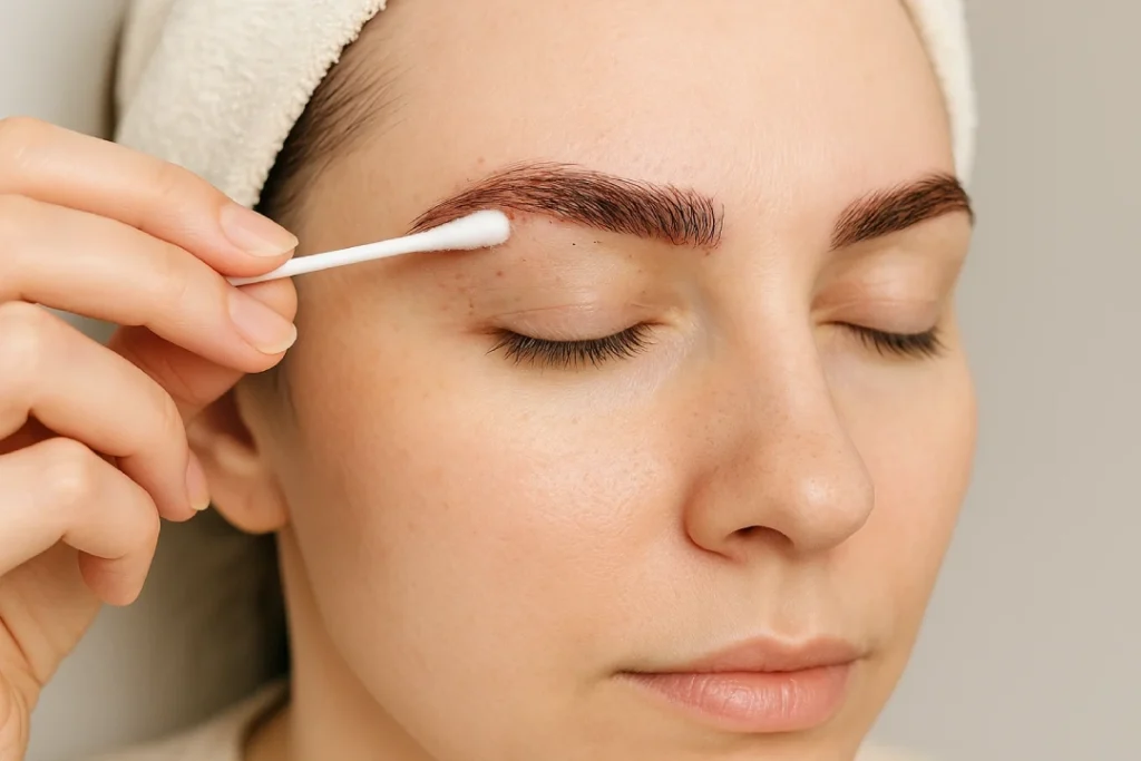 eyebrow transplant aftercare