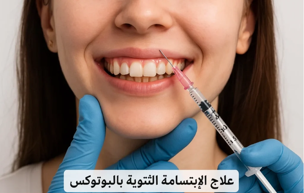 علاج الابتسامة اللثوية بالبوتوكس