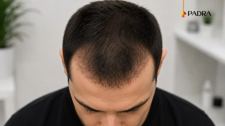 زراعة الشعر بعد 3 أشهر