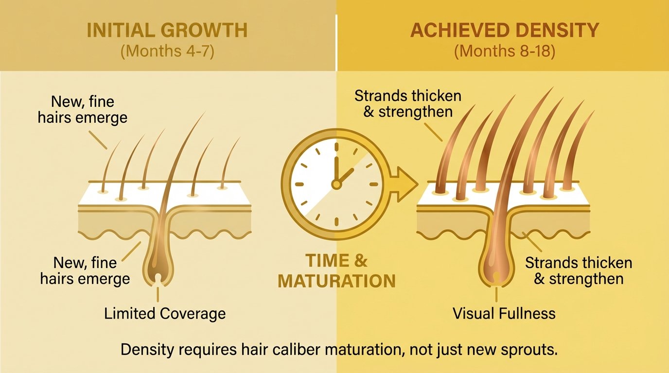 7months After Hair Transplant No Density