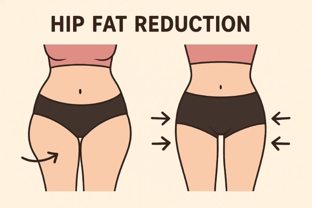 hip fat reduction
