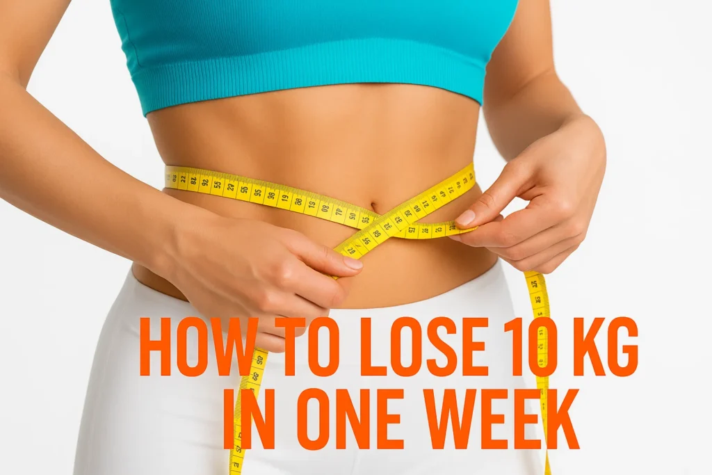 How to Lose 10 Kilograms in One Week