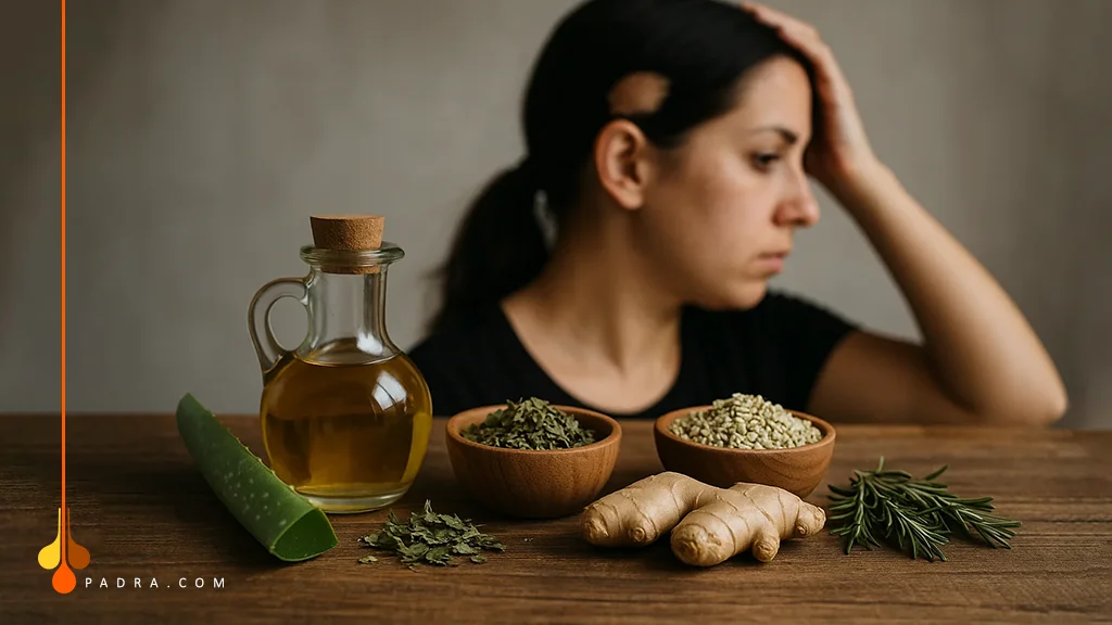 علاج الثعلبة في المنزل 